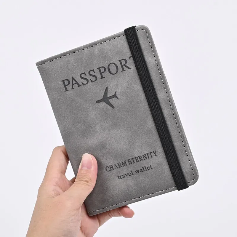 Travel Accessories Wallet - PU Leather Hand Carry Carteira para