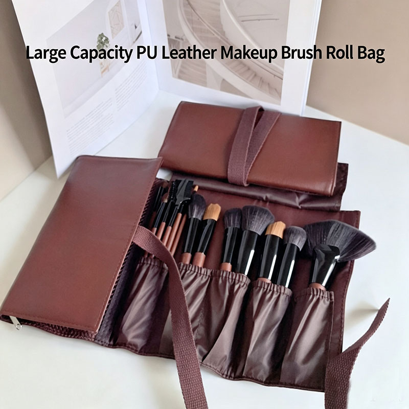 Bolsa de Maquiagem em Couro PU - Travel Accessories Organizer Bag avaliação e preço